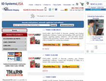 Tablet Screenshot of idsystemsusa.com